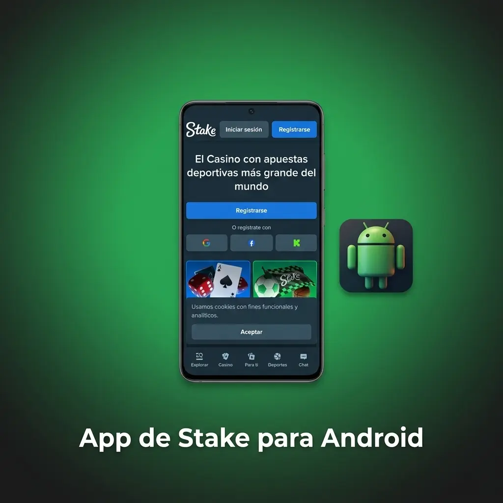 App de Stake para Android con requisitos mínimos y modelos compatibles en Uruguay 2026