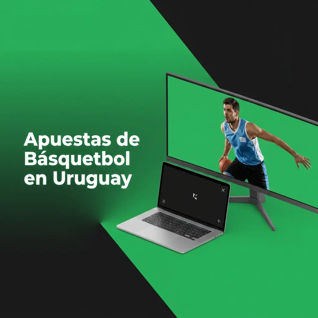 Apuestas de básquetbol en Uruguay: NBA, LUB y Euroliga con mercados en MegaPari y Stake