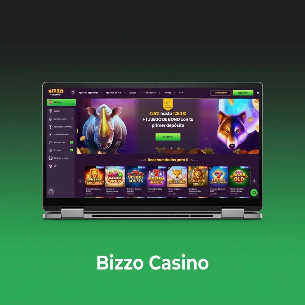 Bizzo Casino Uruguay: bono 500% hasta 4.000 UYU, licencia Curaçao, apuestas deportivas y casino en línea