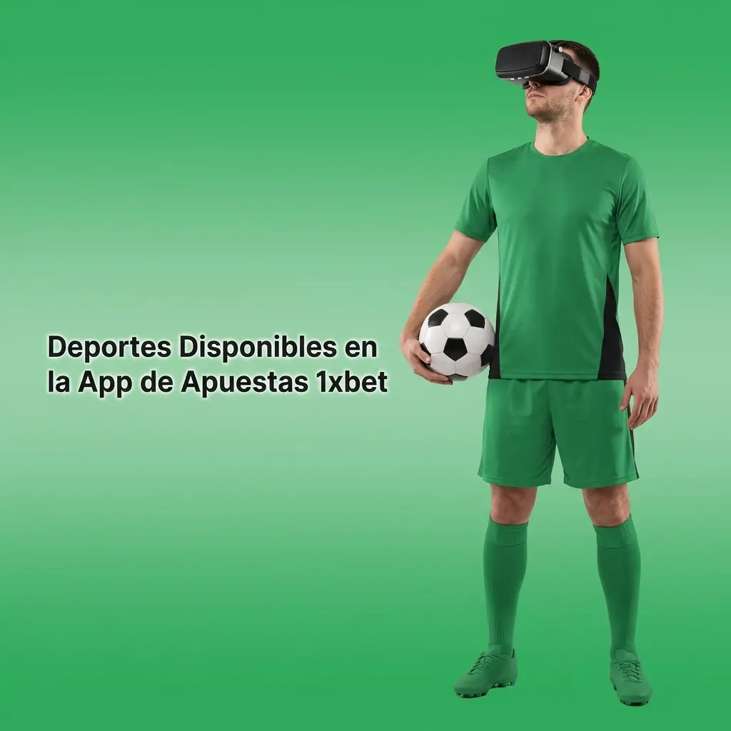 Deportes disponibles en app 1xbet: fútbol, básquetbol, tenis, eSports y más de 40 disciplinas con apuestas LINE y LIVE.
