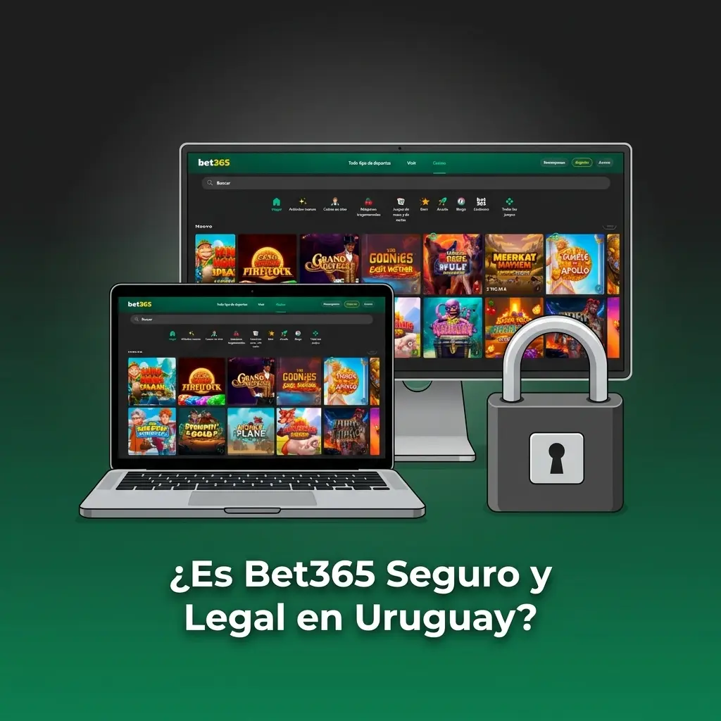 Bet365 legal y seguro en Uruguay con licencia de Gibraltar, cifrado SSL y herramientas de juego responsable