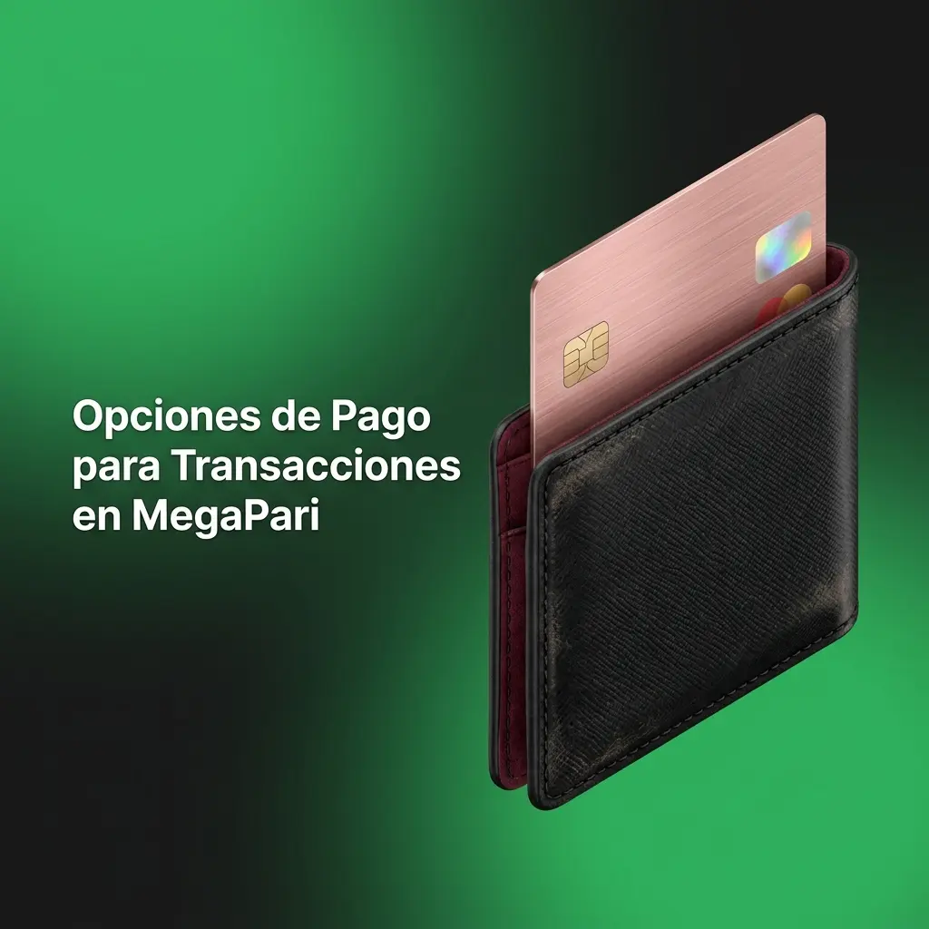 Métodos de pago en MegaPari Uruguay: Visa, Mastercard, AstroPay, criptomonedas y más de 30 opciones