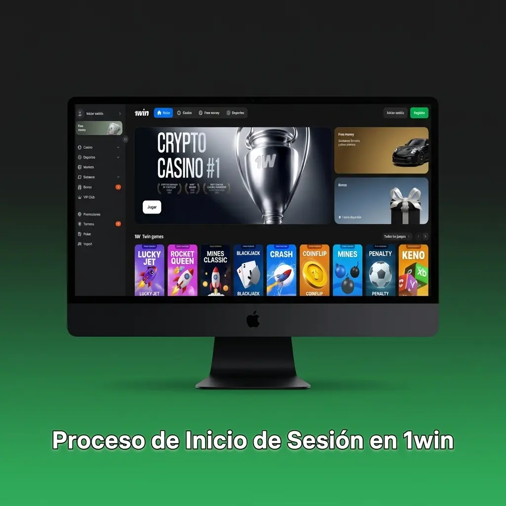 Proceso de inicio de sesión en 1win Uruguay con cifrado SSL y autenticación de dos factores en móvil y escritorio