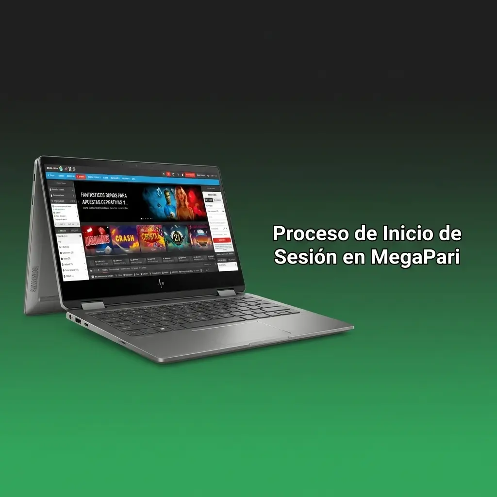 Proceso de inicio de sesión en MegaPari Uruguay con cifrado SSL 128 bits y autenticación 2FA disponible