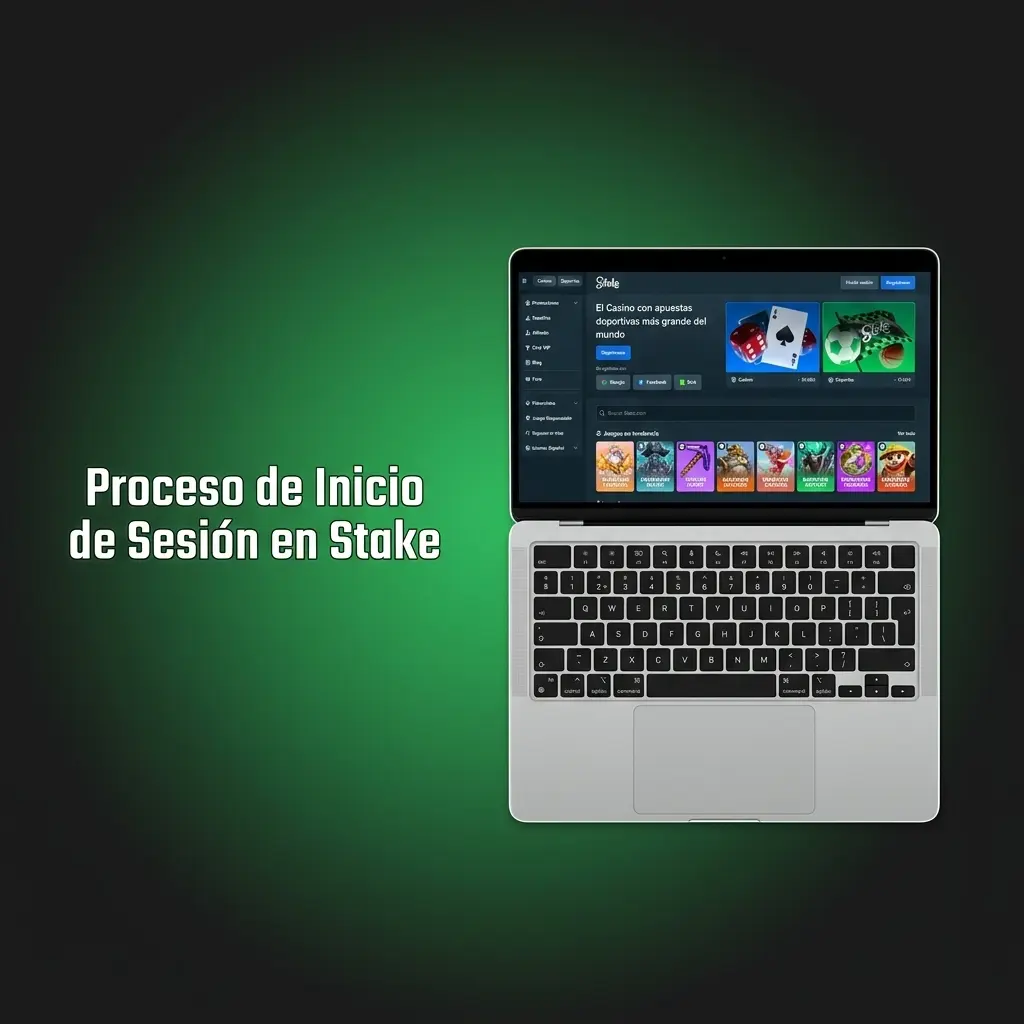Proceso de inicio de sesión en Stake Uruguay con cifrado SSL y autenticación en dos pasos 2FA